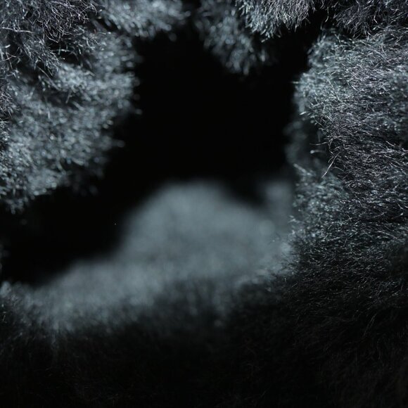 UGG Womens Classic Short II Boot Size 6 Black Suede Sherpa Pull On Shearling - Picture 13 of 14